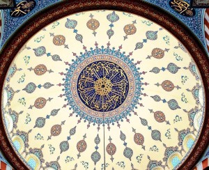 7 Arsitektur Plafon Masjid Gambarkan Keindahan Semesta