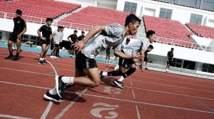 PSIS Semarang Gelar Latihan Fisik di Stadion Jatidiri