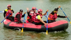 Bentuk Relawan Siaga Bencana, 17 Orang Ini Dilatih Evakuasi Kecelakaan Laut