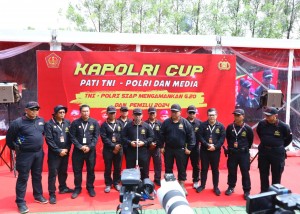 Kapolri Ajak TNI-Media Sukseskan Agenda Nasional dan Internasional