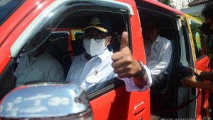 Kemenhub Beri Layanan Angkutan Feeder di Kota Palembang