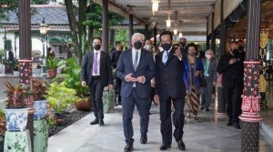 Presiden Jerman Temui Sultan HB X, Bahas Keistimewaaan Warisan Budaya