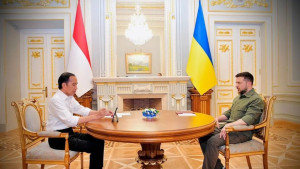 Zelenskyy: Jokowi Pemimpin Pertama Asia Datang ke Ukraina Sejak Invasi