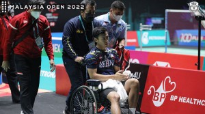 Terjatuh Saat Bertanding, Vito Mundur dari Malaysia Open 2022