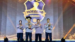 Berjiwa Sosial dan Antisuap, 3 Polisi ini Dapat Penghargaan Hoegeng Awards 2022