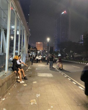 Fenomena SCBD Bawa Tumpukan Sampah, Satpol PP Kasih Sanksi Sosial