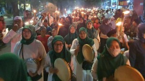 Syiarkan Islam, Warga RW 06 Kampung Pedurenan Pawai Obor