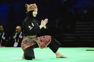 Atlet Silat Malaysia Bangga Kenakan Jilbab Meski Beragama Kristen