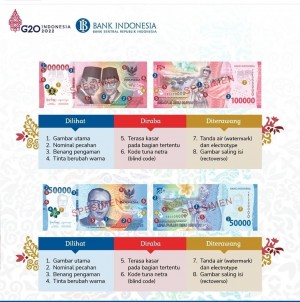 Uang Rupiah Baru Resmi Diluncurkan, Begini Cara Cek Keasliannya