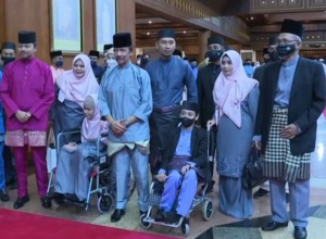 Dua Hafiz Difabel Indonesia Pukau Sultan Brunei Darussalam