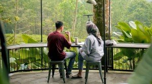 Metsa Kopi, Kedai Berkonsep Industrial di Tengah Hutan