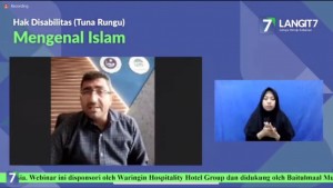 Presiden Hayrat Foundation: Wajib Bagi Orang Sehat Tuntun Disabilitas Mengenal Islam