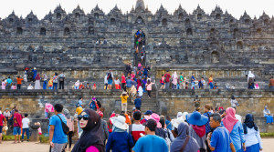 Pengunjung Candi Borobudur Meningkat, 2.000-an Wisatawan per Hari