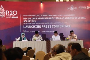R20 Jadi Bagian G20 agar Agama Tak Dipinggirkan dari Percaturan Global