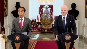 Bertemu FIFA, Jokowi Pastikan Piala Dunia U-20 Tetap Dihelat di Indonesia