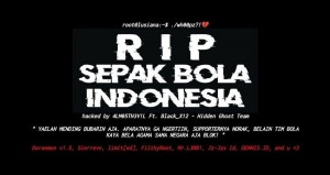 Laman PT LIB Kena Retas, Hacker Tulis Pesan Kekecewaan