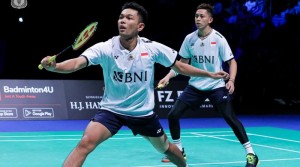 Menang Dua Gim dari Wakil India, Fajar/Rian Melangkah ke 16 Besar