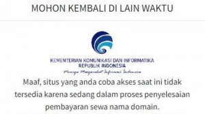 Situs Resmi Presiden Tak Bisa Diakses karena Belum Bayar Sewa Domain