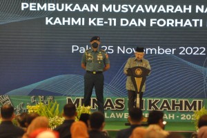 Wapres: KAHMI Berkhidmat Berlandaskan Nilai Islam dan Indonesia