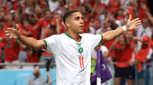 Tendangan Pisang Sabiri Buka Kemenangan Maroko 2-0