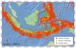Ini Penyebab Indonesia Sering Diguncang Gempa Bumi