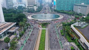 Daftar Rekayasa Lalin Malam Tahun Baru 2023 di Sudirman-Thamrin Jakarta