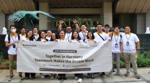 Canda Tawa dalam Bakti Sosial Perayaan HUT Badranaya Partnership ke-1