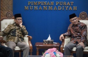 Menkopolhukam Kunjungi Muhammadiyah, Bahas Pemilu hingga Korupsi