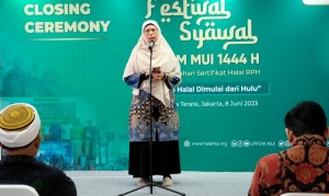 Tutup Festival Syawal, LPPOM MUI Beri Sertifikat Halal ke RPH