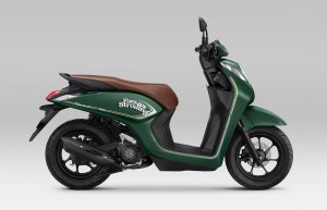 New Honda Genio Kuatkan Kesan Retro Lewat Stripe dan Warna Baru