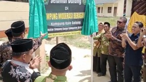 Kampung Moderasi Kain Golong di Aceh Singkil, Beragam Etnis Tapi Rukun