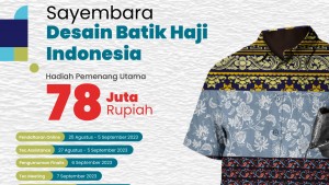 Ikuti Sayembara Desain Batik Haji Indonesia, Simak Ketentuannya