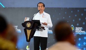Buka Rakernas XVIII Hipmi, Jokowi Ingatkan Ketatnya Persaingan Antar Negara