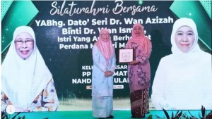 Silaturahim PP Muslimat NU dan Istri PM Malaysia Wan Azizah Ismail