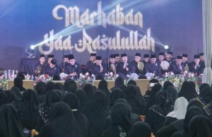 Shalawat Nabi Menggema di Polrestabes Surabaya