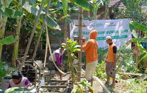 LMI Beri Bantuan Sumur Bor untuk Warga Terdampak Kekeringan