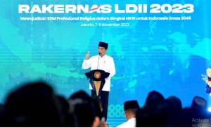 Hadiri Rakernas LDII, Presiden Tekankan Pembangunan SDM Kunci Indonesia Emas 2045