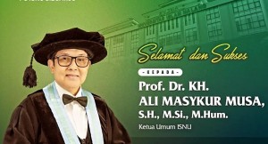 Ketua PP ISNU Ali Masykur Musa Raih Guru Besar Kehormatan dari Unisma