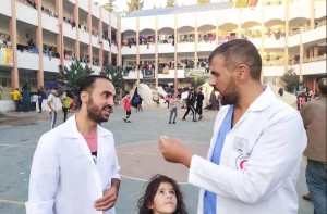 Kesabaran Dokter Gaza Rawat Koban Luka di Tengah Musim Dingin yang Menusuk