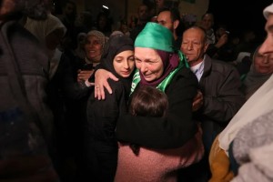 Kegembiraan dan Sorakan untuk Gaza, Pemandangan dari Pembebasan Tahanan Palestina