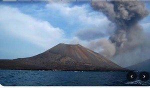 PVMBG Catat Gunung Anak Krakatau Alami 87 Kali Erupsi Sejak Awal 2023