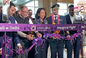 Penerbangan Maskapai Vistara Rute New Delhi-Denpasar Perkuat Kunjungan Wisman ke Indonesia