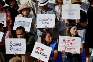 Ini Seperti Hiroshima, Penyair Jepang Mohok Makan Sebagai Bentuk Solidaritas untuk Gaza