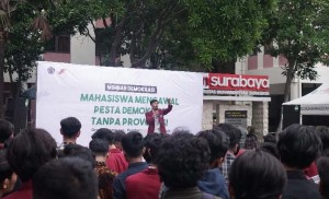 Forum BEM Jatim Serukan Pemilu Damai Tanpa Provokasi
