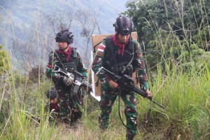 Peringati Hari Juang ke-78 TNI AD, Satgas 330 Reboisasi Hutan Gundul di Intan Jaya