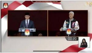 Ganjar dan Anies Singgung Tata Kelola Bansos saat Debat Kelima Capres