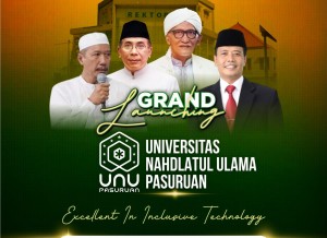 Diresmikan Ketum PBNU, Universitas NU Pasuruan Usung Pendidikan Inklusi Teknologi