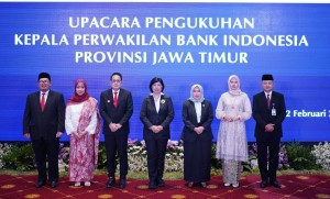 Erwin Gunawan Hutapea Dikukuhkan Sebagai Kepala KPw BI Jawa Timur