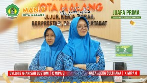 Raih Gold Medal ISPO 2024, Dua Siswa MAN 2 Kota Malang Wakili Indonesia di Genius Olympiad USA