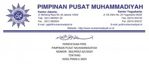 PP Muhammadiyah Ajak Masyarakat Terima Hasil Pemilu 2024 dengan Bijaksana
